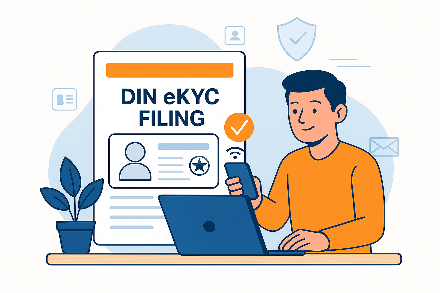 DIN eKYC Filing